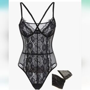 NWT Sexy Bodysuit Lingerie One 